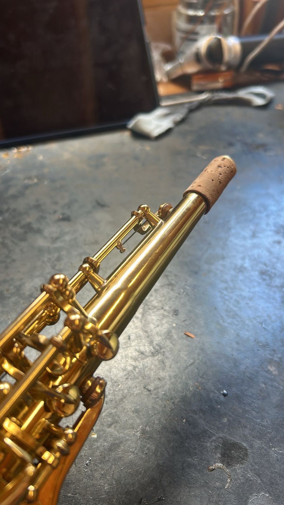 Saxophone repaired by Flute Fix