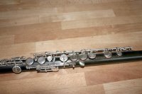 G. Howarth Radcliffe flute, before restoration