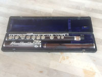 Rudall Carte 1867 flute, view one