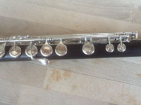 Rudall Carte 1867 flute, view two