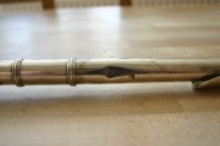 Student model flute, before repair